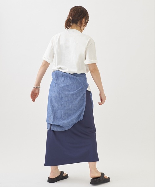 plage(プラージュ)の「modern graphic Tシャツ◆(Tシャツ/カットソー・レディース・ホワイト/ベージュ/ライトグリーン・FREE)」の8枚目の写真