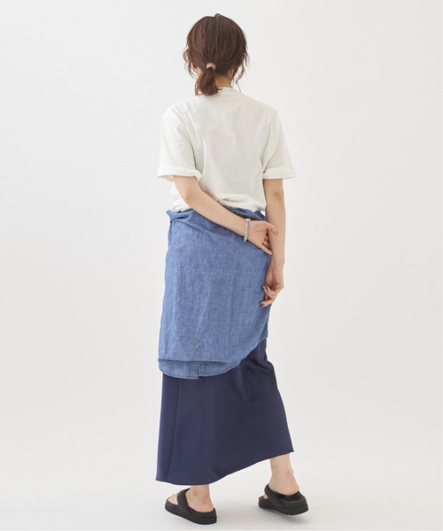 plage(プラージュ)の「modern graphic Tシャツ◆(Tシャツ/カットソー・レディース・ホワイト/ベージュ/ライトグリーン・FREE)」の11枚目の写真