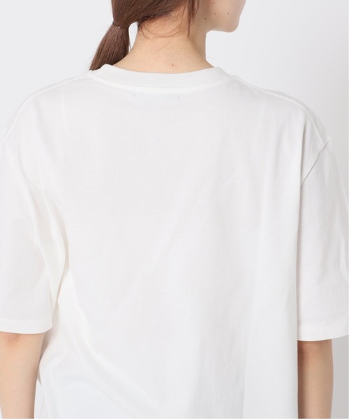 plage(プラージュ)の「modern graphic Tシャツ◆(Tシャツ/カットソー・レディース・ホワイト/ベージュ/ライトグリーン・FREE)」の21枚目の写真