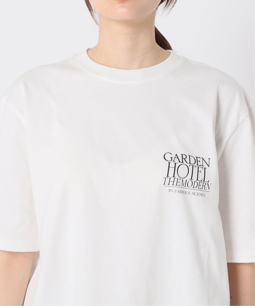 plage(プラージュ)の「modern graphic Tシャツ◆(Tシャツ/カットソー・レディース・ホワイト/ベージュ/ライトグリーン・FREE)」の22枚目の写真