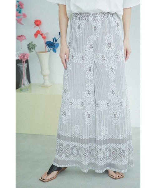 mag.by c（マグバイシー）の「(mag.by c)レースプリーツパンツ（その他パンツ・レディース・ブラウン/ピンク・ONE SIZE）」の8枚目の写真