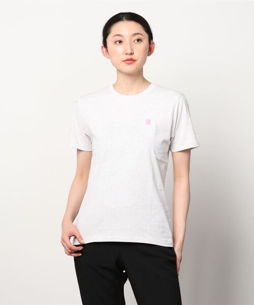 A BATHING APE(アベイシングエイプ)の「APE HEAD ONE POINT TEE #1 L(Tシャツ/カットソー・レディース・ピンク/グレー/ホワイト/ブラック・MEDIUM/X-SMALL/SMALL/XX-SMALL)」の21枚目の写真