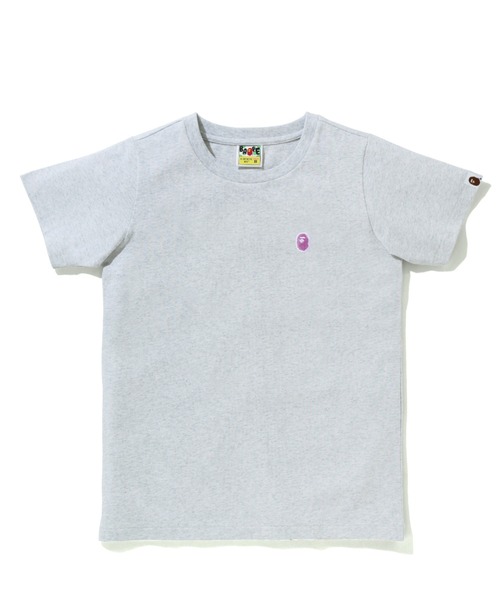 A BATHING APE(アベイシングエイプ)の「APE HEAD ONE POINT TEE #1 L(Tシャツ/カットソー・レディース・ピンク/グレー/ホワイト/ブラック・MEDIUM/X-SMALL/SMALL/XX-SMALL)」の15枚目の写真