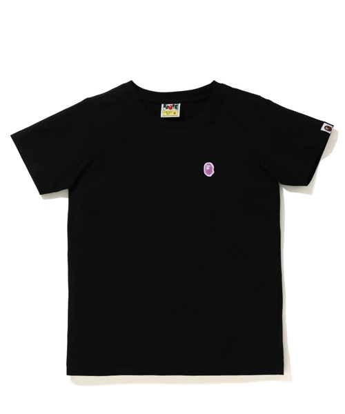 A BATHING APE(アベイシングエイプ)の「APE HEAD ONE POINT TEE #1 L(Tシャツ/カットソー・レディース・ピンク/グレー/ホワイト/ブラック・MEDIUM/X-SMALL/SMALL/XX-SMALL)」の18枚目の写真