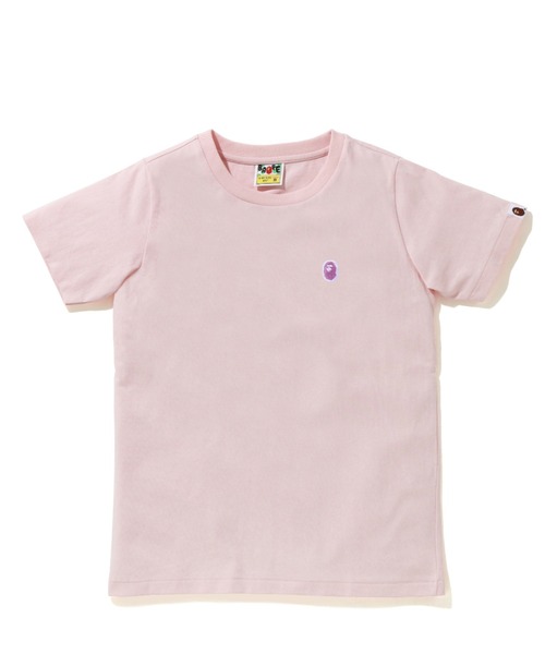 A BATHING APE(アベイシングエイプ)の「APE HEAD ONE POINT TEE #1 L(Tシャツ/カットソー・レディース・ピンク/グレー/ホワイト/ブラック・MEDIUM/X-SMALL/SMALL/XX-SMALL)」の6枚目の写真