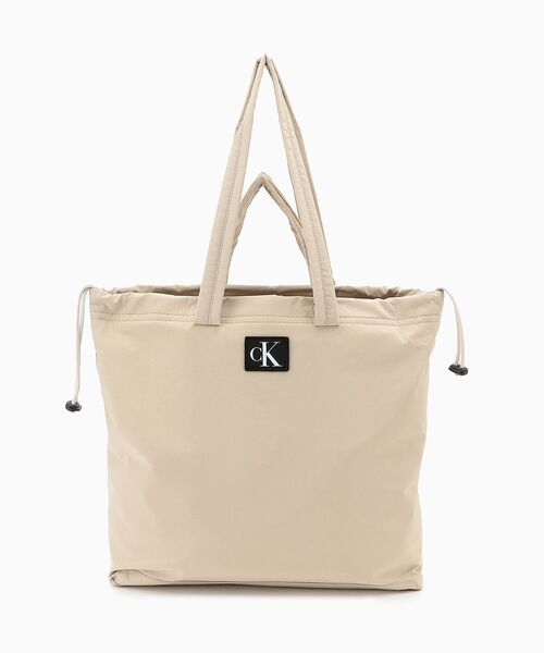 Calvin Klein(カルバン・クライン)の「ナイロン スクエア トートバッグ(トートバッグ・レディース・オフホワイト・FREE)」の4枚目の写真