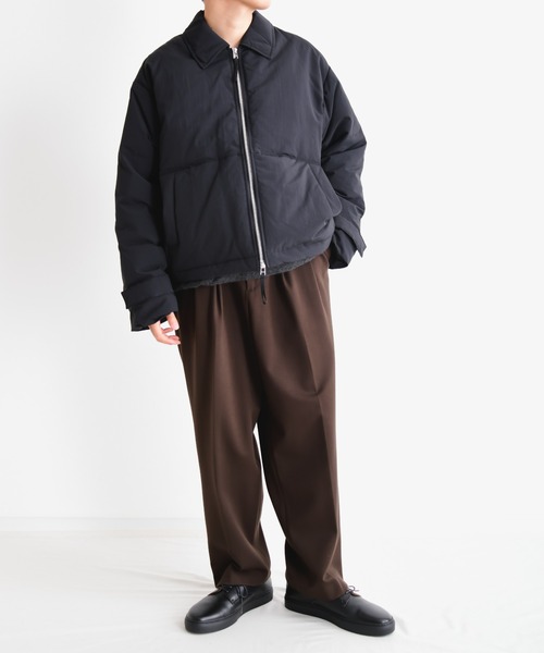 ダウンジャケット・コート YenkeeYenkee Soft Khaki Nylon Bomber BOMBERFTNY-KK Khaki Quilted Bomber Jacket