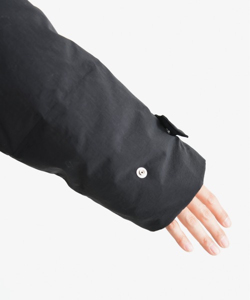 KIIT（キート）の「KIIT キート / TASLAN NYLON SHORT LENGTH DOWN JKT タスランナイロン ショートレングス ダウンジャケット / KIN-Y99-601（ダウンジャケット/コート・メンズ・グレー/オリーブ/ブラック・1/3/2）」の5枚目の写真