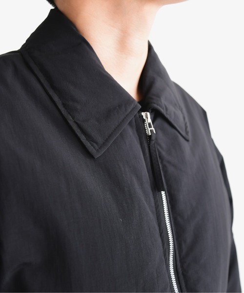 KIIT（キート）の「KIIT キート / TASLAN NYLON SHORT LENGTH DOWN JKT タスランナイロン ショートレングス ダウンジャケット / KIN-Y99-601（ダウンジャケット/コート・メンズ・グレー/オリーブ/ブラック・1/3/2）」の6枚目の写真