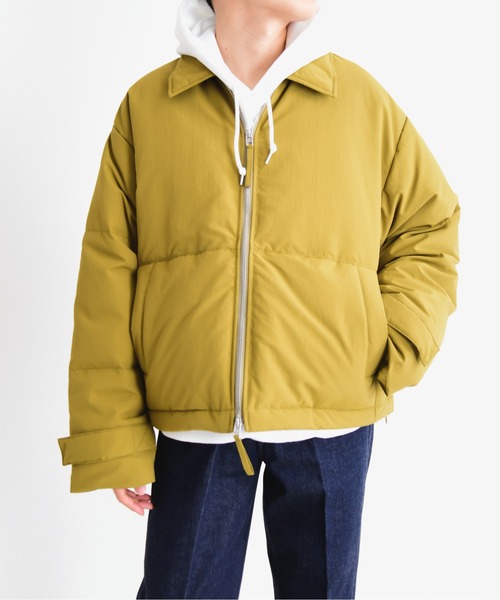 KIIT（キート）の「KIIT キート / TASLAN NYLON SHORT LENGTH DOWN JKT タスランナイロン ショートレングス ダウンジャケット / KIN-Y99-601（ダウンジャケット/コート・メンズ・グレー/オリーブ/ブラック・1/3/2）」の16枚目の写真