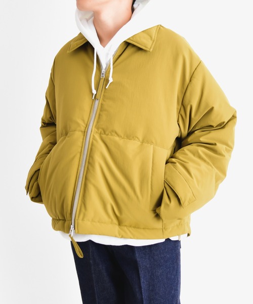 KIIT（キート）の「KIIT キート / TASLAN NYLON SHORT LENGTH DOWN JKT タスランナイロン ショートレングス ダウンジャケット / KIN-Y99-601（ダウンジャケット/コート・メンズ・グレー/オリーブ/ブラック・1/3/2）」の17枚目の写真