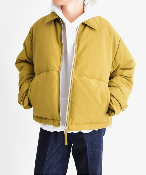 KIIT（キート）の「KIIT キート / TASLAN NYLON SHORT LENGTH DOWN JKT タスランナイロン ショートレングス ダウンジャケット / KIN-Y99-601（ダウンジャケット/コート・メンズ・グレー/オリーブ/ブラック・1/3/2）」の18枚目の写真