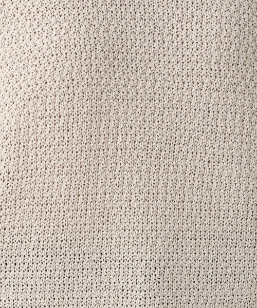 LEPSIM（レプシィム）の「5ゲージカノコアミプルオーバー　270024（ニット/セーター・レディース・オフホワイト/イエロー/モカ・FREE）」の14枚目の写真