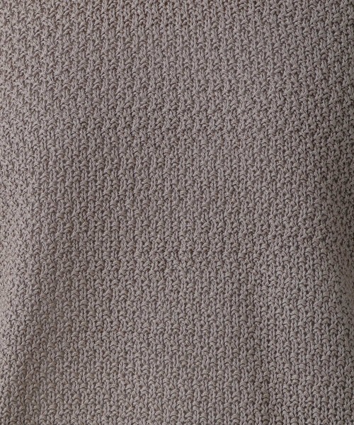 LEPSIM（レプシィム）の「5ゲージカノコアミプルオーバー　270024（ニット/セーター・レディース・オフホワイト/イエロー/モカ・FREE）」の15枚目の写真