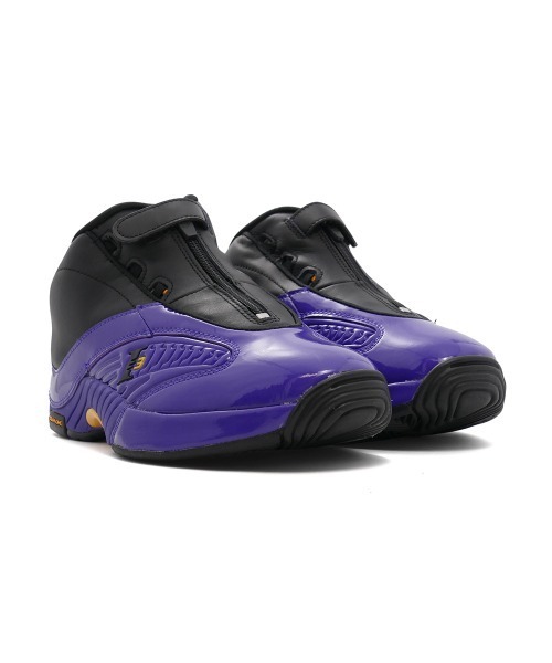 Reebok(リーボック)の「Reebok Answer IV リーボック アンサー IV(スニーカー・メンズ・ブラック×パープル・30cm/28cm/26.5cm/25.5cm/28.5cm/27.5cm/26cm/27cm/29.5cm/29cm)」の3枚目の写真