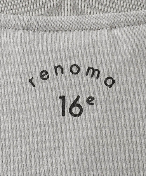 renoma(レノマ)の「【renoma PARIS / レノマ】別注 ロゴTシャツ(Tシャツ/カットソー・メンズ・ホワイト/チャコールグレー/イエロー・MEDIUM/LARGE)」の8枚目の写真
