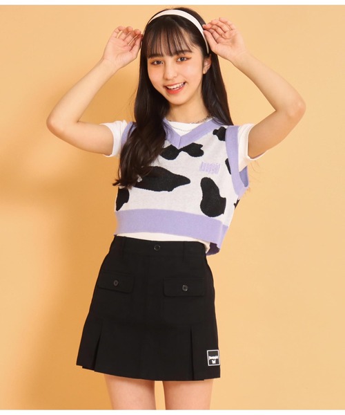 ANAP GiRL（アナップガール）の「ハートポケットプリーツスカパン