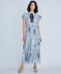 極美品✨Sov.　ソブ　ロングワンピース　ボウタイリボン　フリル　ペイズリー柄 65209972b_b_02_215.jpg