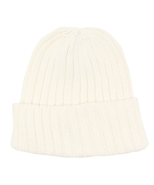 WEGO（ウィゴー）の「WEGO/コットンリネンニットキャップ（ニットキャップ/ビーニー・メンズ・ホワイト/ブラック/ターコイズブルー/ネイビー/マスタード・FREE）」の7枚目の写真