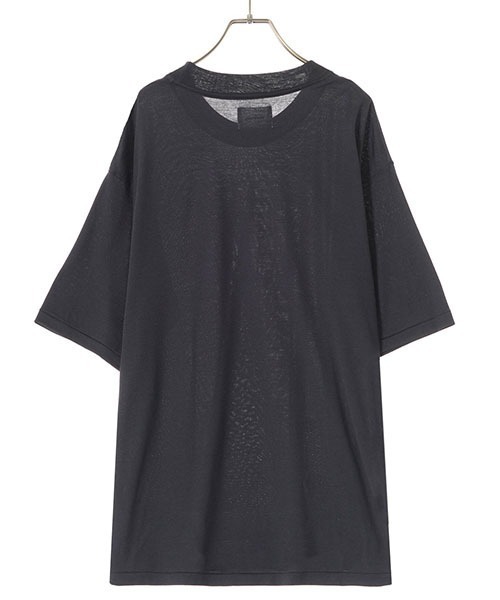 PORT BY ARK（ポートバイアーク）の「PORT BY ARK / ポートバイアーク：Wool SS T-shirt：PO11-T004[COR]（Tシャツ/カットソー・メンズ・チャコールグレー/ブラック/ブラウン・2/1）」の20枚目の写真