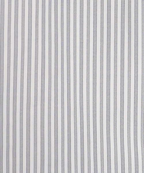 Riberry（リベリー）の「ストライプノースリシャツワンピース（シャツワンピース・レディース・オフホワイト/ラベンダー/ブラック・MEDIUM）」の10枚目の写真