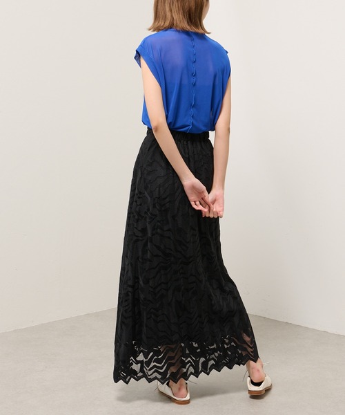 Lui's（ルイス）の「メッシュタンクトップ（キャミソール・レディース・ブラック/ブルー/ピンク・FREE）」の6枚目の写真