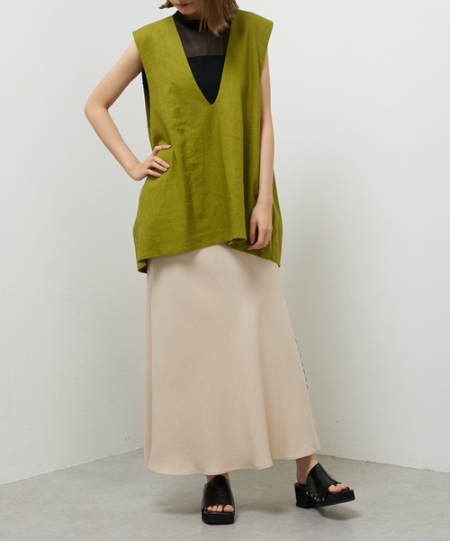 Lui's（ルイス）の「メッシュタンクトップ（キャミソール・レディース・ブラック/ブルー/ピンク・FREE）」の14枚目の写真