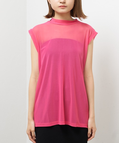 Lui's（ルイス）の「メッシュタンクトップ（キャミソール・レディース・ブラック/ブルー/ピンク・FREE）」の21枚目の写真