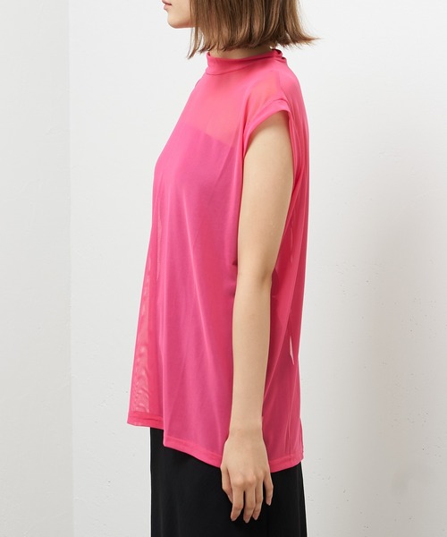 Lui's（ルイス）の「メッシュタンクトップ（キャミソール・レディース・ブラック/ブルー/ピンク・FREE）」の22枚目の写真