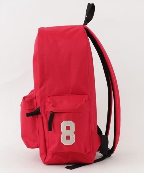 GIORDANO（ジョルダーノ）の「[GIORDANO]ライオン刺繍ナンバリングナイロンリュック (2015年モデル）（バックパック/リュック・メンズ・ブラック/グリーン/ネイビー/レッド/ブラック×ゴールド・FREE）」の8枚目の写真