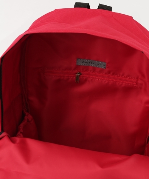 GIORDANO（ジョルダーノ）の「[GIORDANO]ライオン刺繍ナンバリングナイロンリュック (2015年モデル）（バックパック/リュック・メンズ・ブラック/グリーン/ネイビー/レッド/ブラック×ゴールド・FREE）」の13枚目の写真