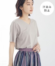 Green　Parks | 汗染み防止 VネックTシャツ(Tシャツ/カットソー)