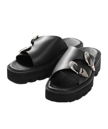 semantic design | セマンティックデザイン/semantic design ウエスタンベルト サンダル(サンダル)