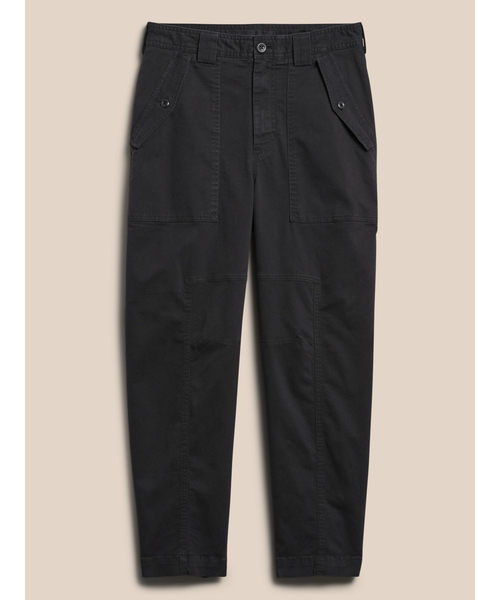Banana Republic(バナナリパブリック)の「ハイライズ バレルレッグ ユーティリティ チノ(チノパンツ・レディース・ベージュ/カーキ/ホワイト/ブラック・2/0/4/6/00)」の8枚目の写真