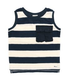 F.O.KIDS | ボーダーノースリーブ(タンクトップ)