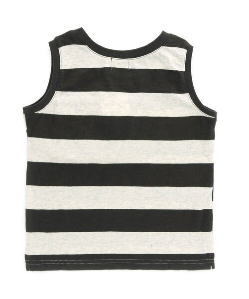 F.O.KIDS（エフオーキッズ）の「ボーダーノースリーブ（タンクトップ・キッズ・チャコール/ネイビー/カーキ/ブラウン・80/110/130/95/140/100/120/90）」の9枚目の写真