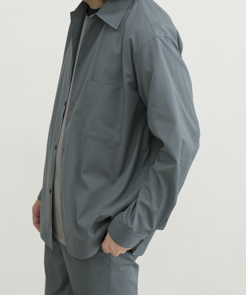 URBAN RESEARCH(アーバンリサーチ)の「Soft Cool Active Shirts(シャツ/ブラウス・メンズ・ブラック/グレー系その他/ベージュ・SMALL/MEDIUM/LARGE/X-LARGE)」の18枚目の写真