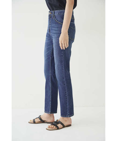 human woman（ヒューマンウーマン）の「◆スリムストレートデニム（デニムパンツ・レディース・ネイビー・SMALL/MEDIUM/LARGE/X-SMALL）」の16枚目の写真