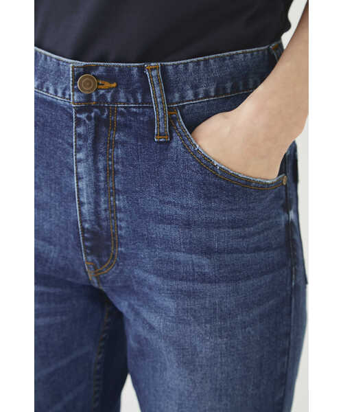 human woman（ヒューマンウーマン）の「◆スリムストレートデニム（デニムパンツ・レディース・ネイビー・SMALL/MEDIUM/LARGE/X-SMALL）」の19枚目の写真
