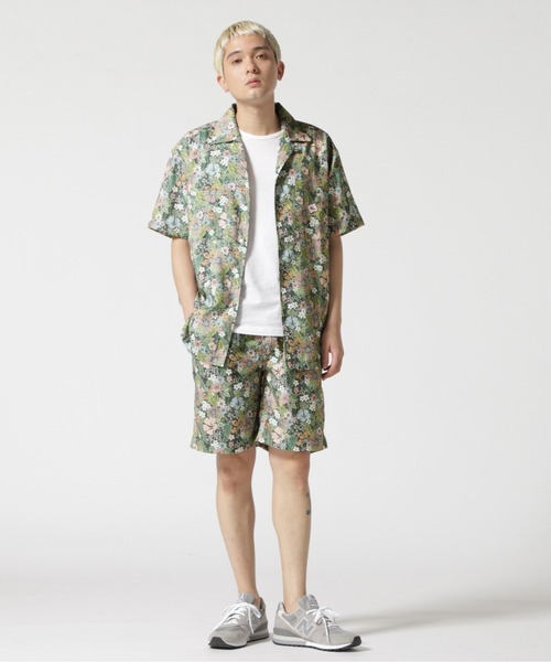 JEMORGAN（ジェーイーモーガン）の「JE MORGAN/JEモーガン　ポリエステルシーチング総柄ショーツ（その他パンツ・メンズ・ネイビー/グリーン/その他・M/L）」の13枚目の写真