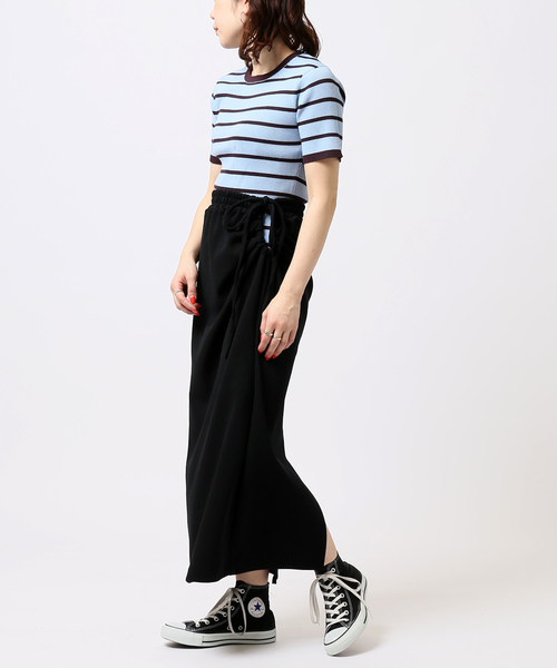 JOINT WORKS（ジョイントワークス）の「J-ウエストホールスカート（スカート・レディース・ブラック/カーキ・FREE）」の14枚目の写真