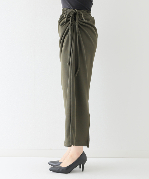 JOINT WORKS（ジョイントワークス）の「J-ウエストホールスカート（スカート・レディース・ブラック/カーキ・FREE）」の15枚目の写真