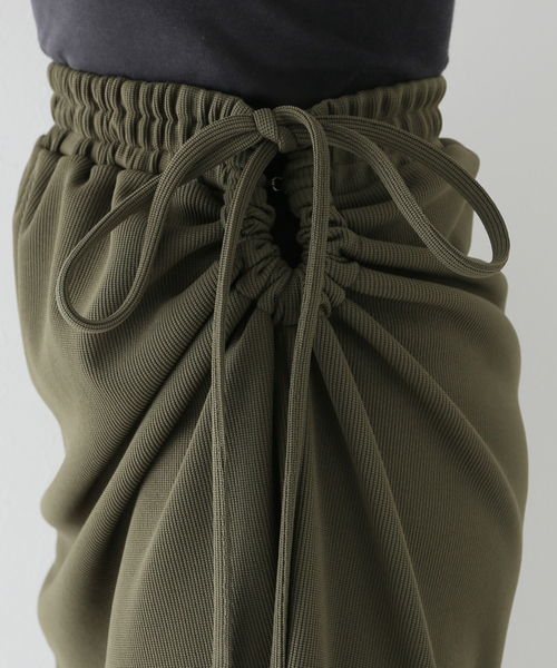 JOINT WORKS（ジョイントワークス）の「J-ウエストホールスカート（スカート・レディース・ブラック/カーキ・FREE）」の5枚目の写真
