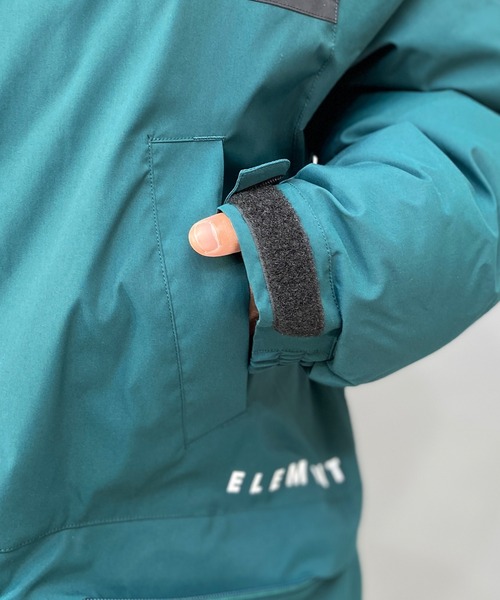 ELEMENT(エレメント)の「ELEMENT/エレメント 無地/ワンポイント ビッグシルエット ボリュームジャケット/中綿ジャケット BC022-791(ダウンジャケット/コート・メンズ・グリーン/ブラック・M/L/XL)」の16枚目の写真