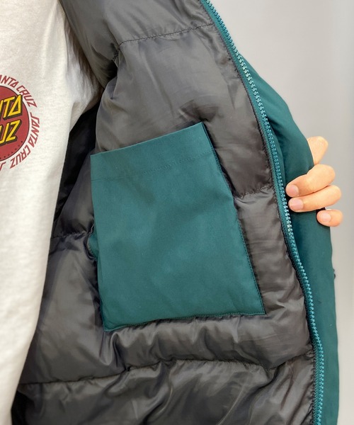 ELEMENT(エレメント)の「ELEMENT/エレメント 無地/ワンポイント ビッグシルエット ボリュームジャケット/中綿ジャケット BC022-791(ダウンジャケット/コート・メンズ・グリーン/ブラック・M/L/XL)」の17枚目の写真