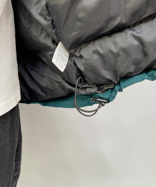ELEMENT(エレメント)の「ELEMENT/エレメント 無地/ワンポイント ビッグシルエット ボリュームジャケット/中綿ジャケット BC022-791(ダウンジャケット/コート・メンズ・グリーン/ブラック・M/L/XL)」の18枚目の写真