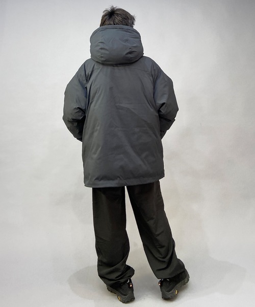 ELEMENT(エレメント)の「ELEMENT/エレメント 無地/ワンポイント ビッグシルエット ボリュームジャケット/中綿ジャケット BC022-791(ダウンジャケット/コート・メンズ・グリーン/ブラック・M/L/XL)」の11枚目の写真