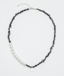 GDC | HEMATITE PEARL NECKLACE(ネックレス)