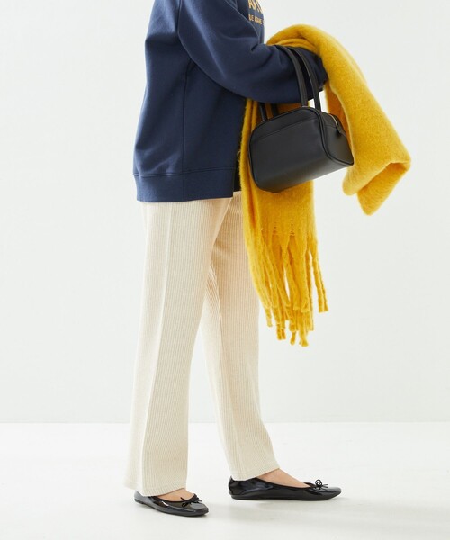 FREAK'S STORE(フリークスストア)の「【プチシリーズ】カラーリブフレアパンツ【WEB限定】(その他パンツ・レディース・ブラック/ピンク/グリーン/ナチュラル・フリ-)」の12枚目の写真