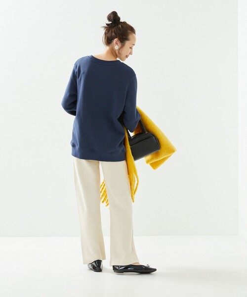 FREAK'S STORE(フリークスストア)の「【プチシリーズ】カラーリブフレアパンツ【WEB限定】(その他パンツ・レディース・ブラック/ピンク/グリーン/ナチュラル・フリ-)」の13枚目の写真